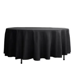 108 Solid Round Table Cloths