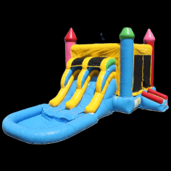 Dual Lane Rainbow Castle Combo