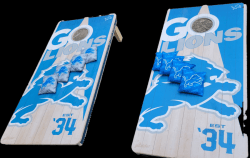Detroit Lions Cornhole