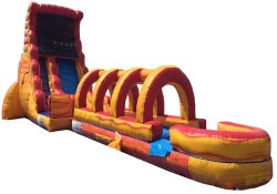 20 Ft Volcano Screamer w/Slip 'N Slide (52 Ft Long)