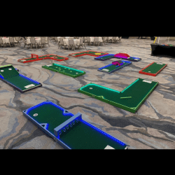 3 Hole LED Mini Golf