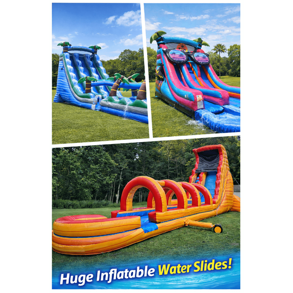 Water Slide Collage